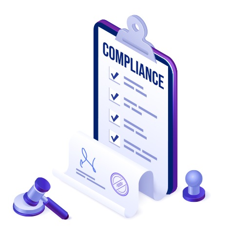 Compliance checklist illustration
