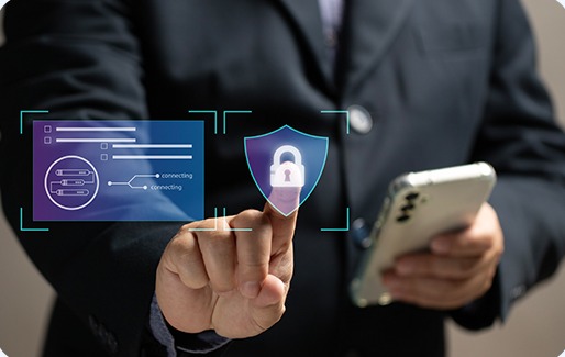 Verified individual profile secured on a mobile device